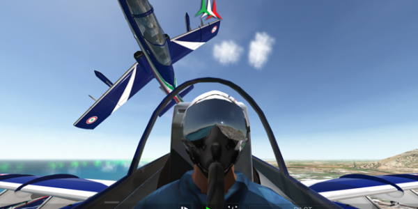 Frecce Tricolori Flight Simulator 1