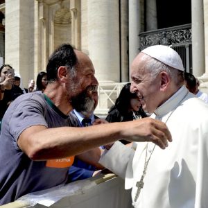 Paolo Previato incontra Papa Francesco