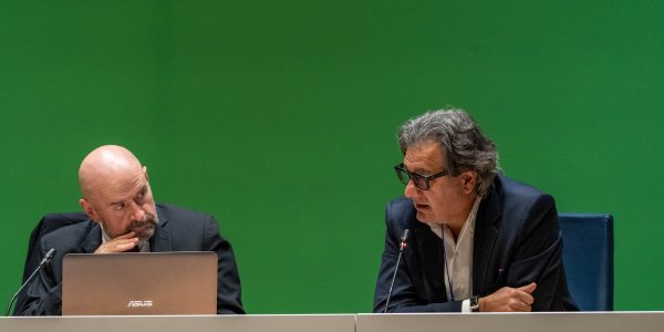 Direttore AOUI Verona Marco Callisto Bravi e Presidente SIFC Marco Cipolli - XIX Convention ricercatori
