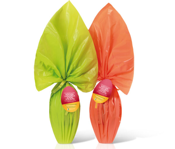 Confezione con 2 uova di Pasqua